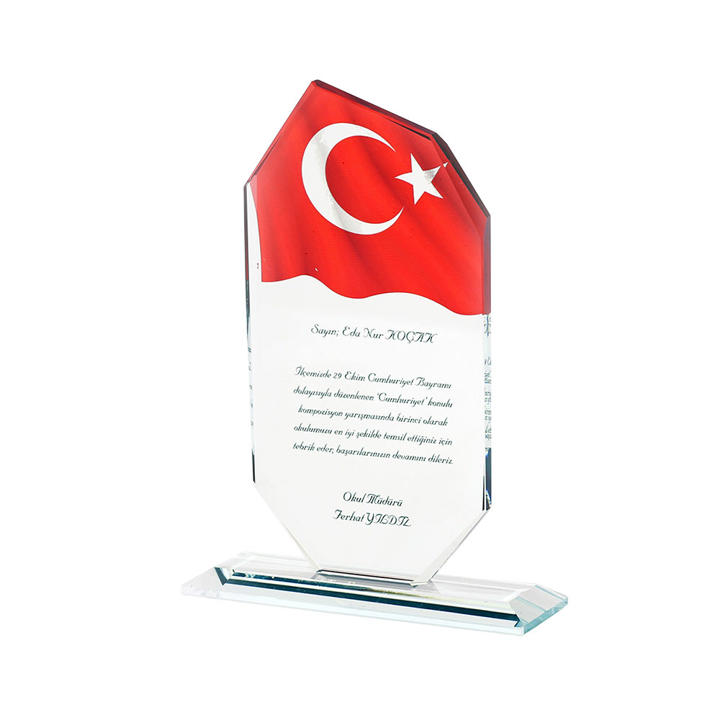 OSKAY KRİSTAL PLAKET